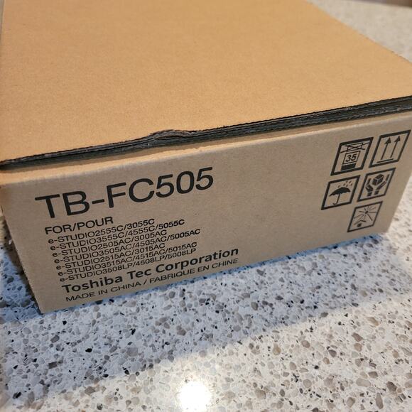Toshiba TB-FC505 Waste Toner Bag Genuine OEM Part Sealed Box✨️NEW IN BOX✨️ - Picture 3 of 5